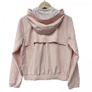 WOMEN’S LIGHTWEIGHT OUTDOOR CASUAL HOODED ZIPPER SHIRT JACKET