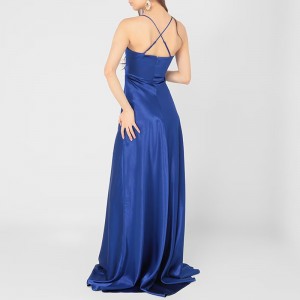 MAXI PARTY DRESS WITH SWEETHEART NECKLINE