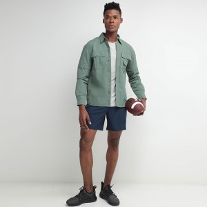 MEN’S SUMMER OUTDOOR QUICK-DRYING LONG-SLEEVED SHIRT WITH REMOVABLE SLEEVES AND BREATHABLE SUN PROTECTION