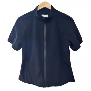 WOMEN’S LIGHTWEIGHT OUTDOOR WATERPROOF AND BREATHABLE SPORTS AND CASUAL SHORT-SLEEVED JACKT