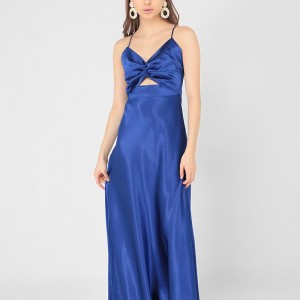 MAXI PARTY DRESS WITH SWEETHEART NECKLINE