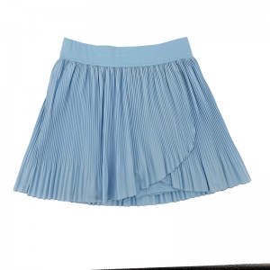 WOMEN’S ATHLETIC HIGH – WAISTED PLEATED TENNIS SKIRT WITH BUILT – IN STORTS