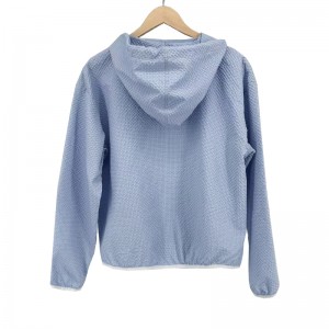 WOMEN’S WOVEN ZIP -UP ATHLETIC JACKET