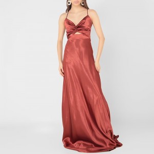 MAXI PARTY DRESS WITH SWEETHEART NECKLINE