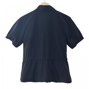 WOMEN’S LIGHTWEIGHT OUTDOOR WATERPROOF AND BREATHABLE SPORTS AND CASUAL SHORT-SLEEVED JACKT