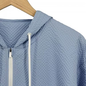 WOMEN’S WOVEN ZIP -UP ATHLETIC JACKET