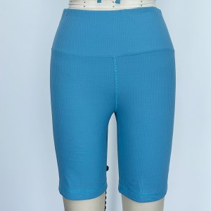 WOMEN’S RECYCLED NYLON PIT STRIP YOGA SHORTS