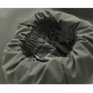 WOMEN’S WARM PUFFY COAT WITH PU – COATED HOOD, PADDED JACKET STYLE