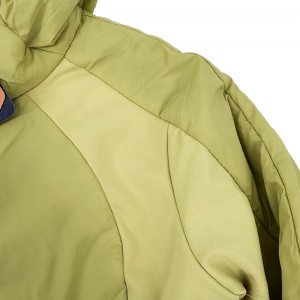 WOMEN’S WATER-REPELLENT WARM COLOR – -BLOCK SLIM – FIT 3M COTTON PADDED SOPRTS JAXKET