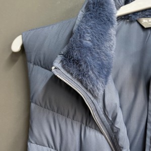 WOMEN’S EQUESTRIAN GOLF CASUAL FUR COLLAR FUR COLLAR HAND-PUT COTTON HORSE CLIP