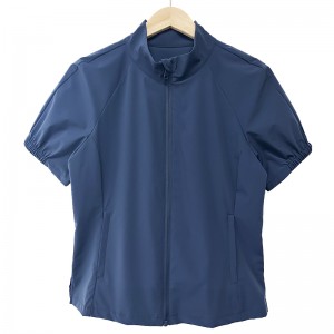 WOMEN’S LIGHTWEIGHT OUTDOOR WATERPROOF AND BREATHABLE SPORTS AND CASUAL SHORT-SLEEVED JACKT