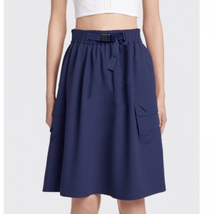 WOMEN’S OUTDOOR CASUAL BUCKLE MULTI-BAG SKIRT