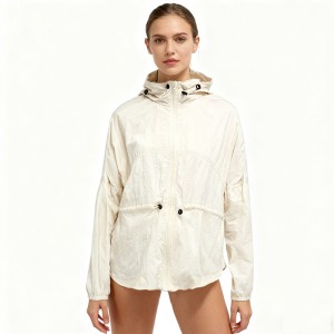 WOMEN’S SPORTS WINDPROOF AND WATER -REPELLENT WOVEN JACKET
