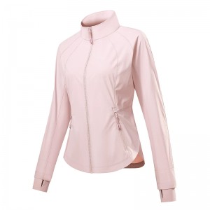 WOMEN’S WOVEN ZIP-UP SUN PROTECTION SPORTS JACKET