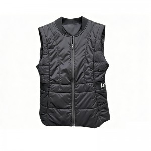 WOMEN’S EQUESTRIAN GOLF CASUAL HAND-QUILTED COTTON WAISTCOAT