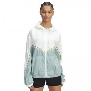 WOMEN’S HOODED SUN PROTECTION  SPORTS JACKET
