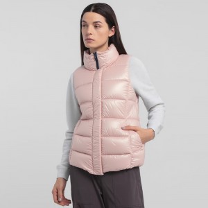 WOMEN’S CASUAL WOVEN QUILTED COTTON VEST
