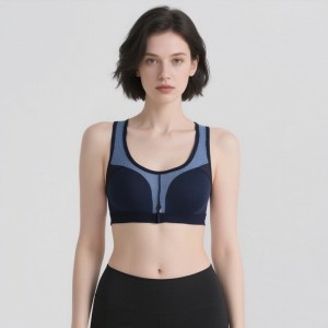 WOMEN’S ZIPPER SPORTS BRA