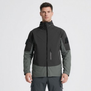 MEN’S LIGHTWEIGHT OUTDOOR WATERPROOF AND BREATHABLE  SPORTS AND CASUAL JACKET