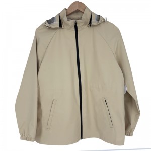 LADIES’ OUTDOOR WINDPROOF AND WATER-REPELLENT MOUNTAIN-STYLE OUTDOOR RUBBER-COATED JACKET AND WINDBREAKER