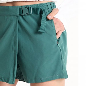 WOMEN’S WOVEN SPORTS FAKE TWO CULOTTES AND SHORTS