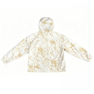 WOMEN’S WOVEN ZIP-UP HOODED OUTDOOR LUMINOUS THREAD SPORTS JACKET