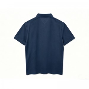 MEN’S GOLF BREATHABLE SHORT-SLEEVE PRESS BONDING POLO SHIRT