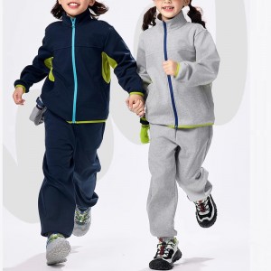 KIDS’VERSATILE SPORTS TWO-PIECE SET OF JACKET AND PANTS