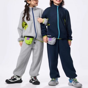 KIDS’VERSATILE SPORTS TWO-PIECE SET OF JACKET AND PANTS