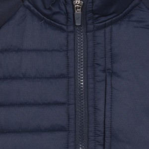 MEN’S AUTUMN AND WINTER OUTDOOR SPLICED STAND COLLAR SPORTS LIGHT COTTON JACKET ZIPPER COAT