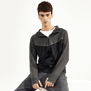 Men’s Knitted Casual Zipper Hoodie