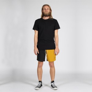 Men’s Color Matching Casual Sports Shorts Beach Pants