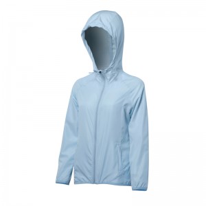 Professional China Seamless Yoga Pants - Women’s Woven Sports Hooded Zipper Shirts – Mentionborn