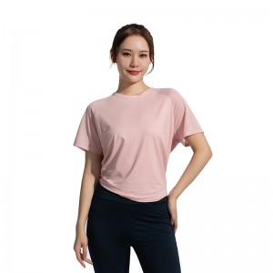 Ladies Sports Round Neck Short Sleeve t-Shirt