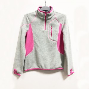 Children’s Stand-Collar Polar Fleece Sports Jacket