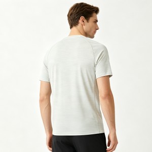 MEN’S CREW NECK SPORT SPORTS TRAINING RUNING SHORT SLEEVE T-SHIRT