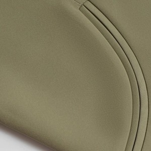 WOMEN’S SPRING AND AUTUMN NEW SENIOR SENSE OLIVE GREEN CASUAL SMALL SUIT JACKET