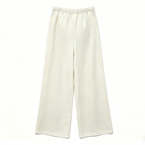WOMEN’S KNITTED SPORTS WIDE-LEG PANTS