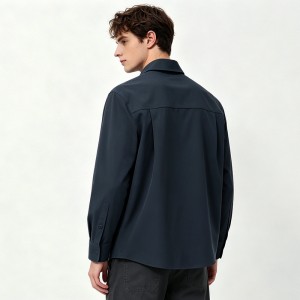 MEN’S WOVEN OUTDOOR MULTI-POCKET CASUAL LONG SLEEVE SHIRT