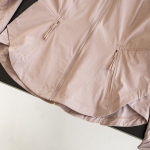 WOMEN’S WOVEN ZIP-UP SUN PROTECTION SPORTS JACKET