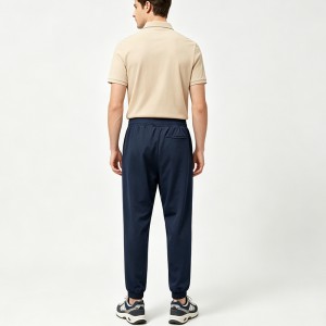 MEN’S KNITTED CUFFED TRAINING CASUAL SPORTS PANTS