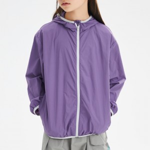 KIDS’LIGHTWEIGHT OUTDOOR SUN PROTECTION JACKET