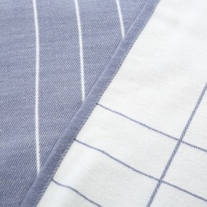 Bamboo Fiber Stripe Aviation Blanket