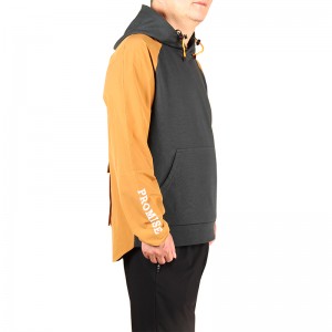 Men’s Mosaic Raglan Sleeve Hooded Sweater