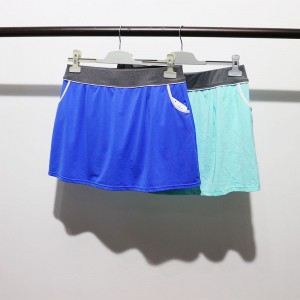 Quick-Drying Sports Skirt, Tennis Skirt, Running Skirt, Women’s Knitted Sports Skirt
