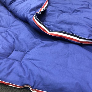 Blue Embossed Webbing Aviation Quilt