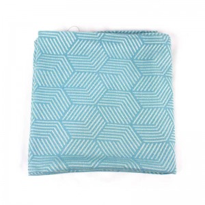 Bamboo Fiber Double-Sided Jacquard Aviation Blanket