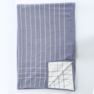 Bamboo Fiber Stripe Aviation Blanket