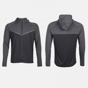 Men’s Knitted Casual Zipper Hoodie