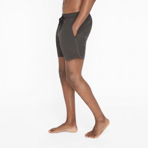 Men’s Woven Solid Color Beach Pants